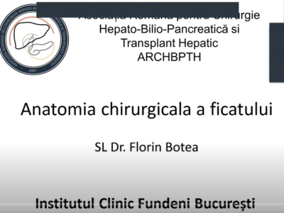 Surgical anatomy of the liver – 26.10.2023 Surgical anatomy of the liver – 26.10.2023