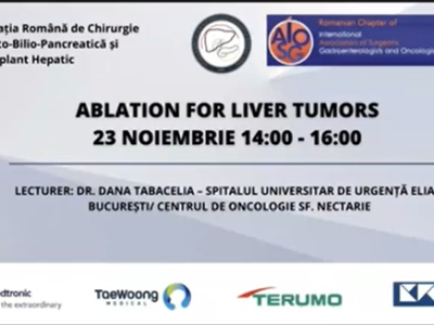 Ablation for liver tumors – 23.11.2023 Ablation for liver tumors – 23.11.2023